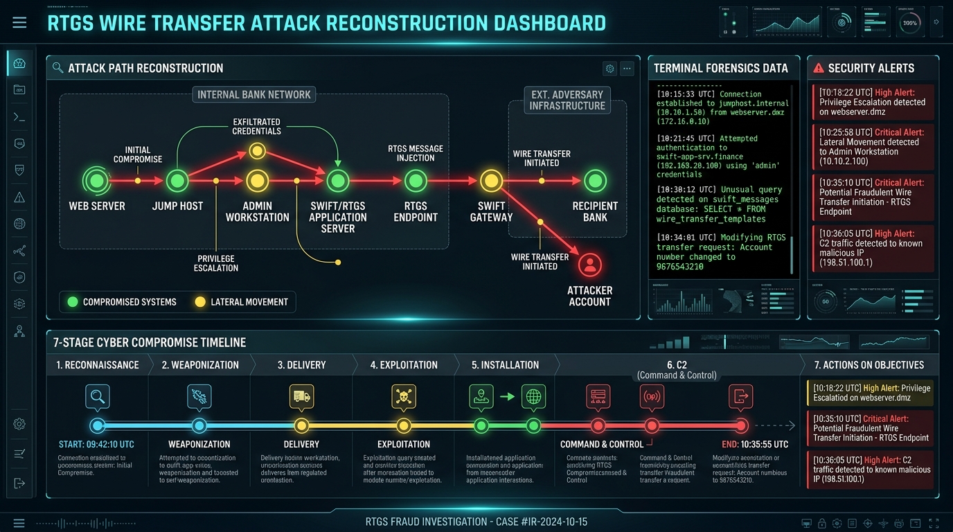 BI-RTGS Core Banking Forensic Analysis and Audit Visual by DFI